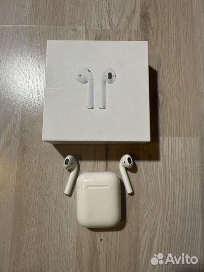 Беспроводные наушники apple airpods 2