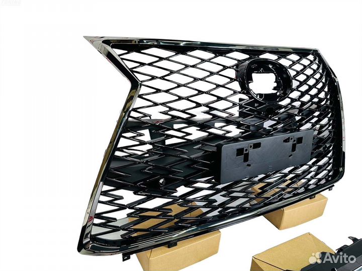 Обвес (с решеткой ) Lexus LX600 LX500d O3068