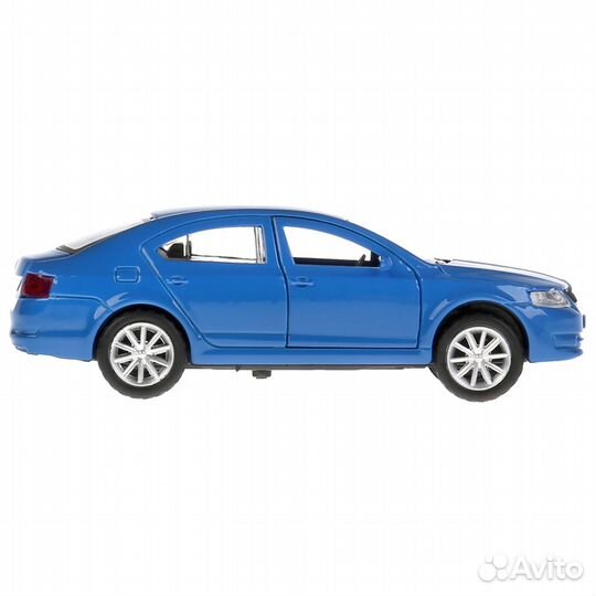 Машина Skoda Octavia 12 см синяя металл инерция Технопарк octavia-BU