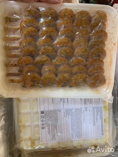 Креветки в соусе