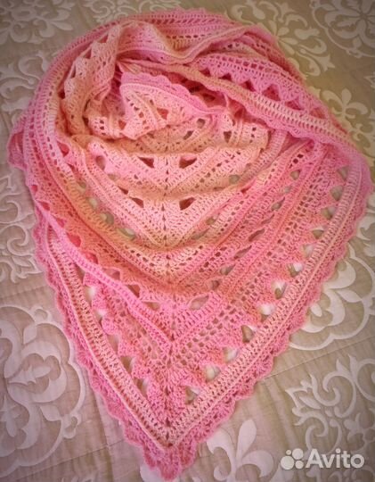 Платок шаль бактус