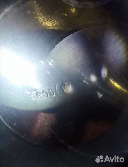 Ложка чайная серебро Германия