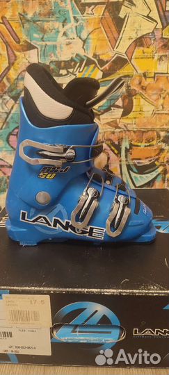 Горнолыжные ботинки детские 17.5