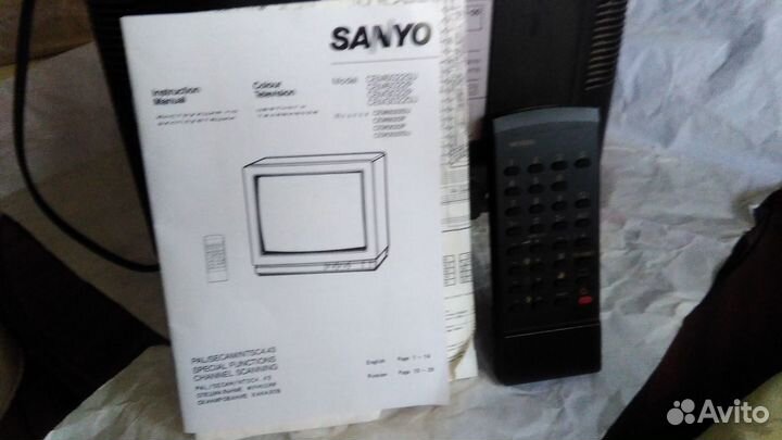 Телевизор sanyo, Япония