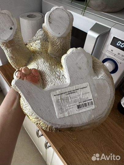 Фигурка садовая декоративная тигренок новая