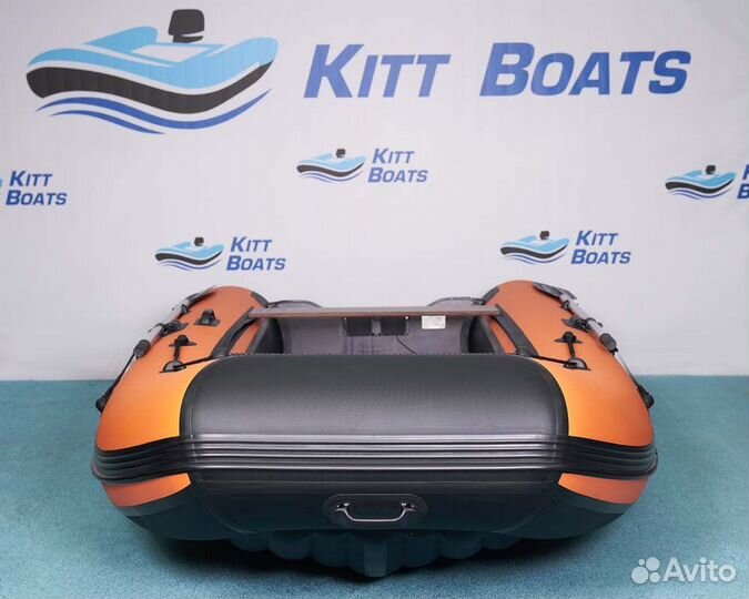 Лодки пвх 370 нднд KittBoats ширина кокпита 80 см