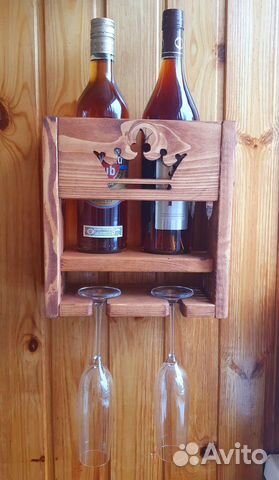 Винная полка корона/полка под бокалы