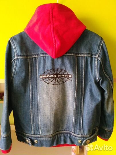 Крутой костюм для мальчика (джинсы+куртка)