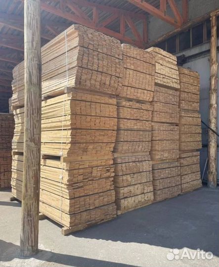 Сухая строганная доска от производителя