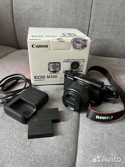 Цифровая камера Canon eos m100