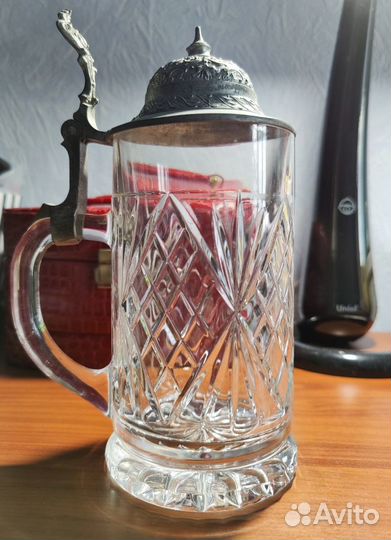 Кружка 0.5 л из хрусталя Чехия