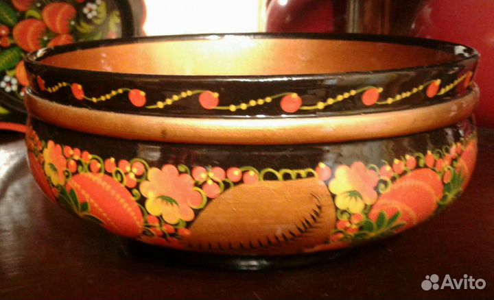 Чаша хохлома новая