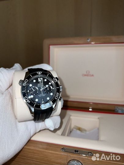 Часы Omega Seamaster Diver 300 Chronograph 44mm