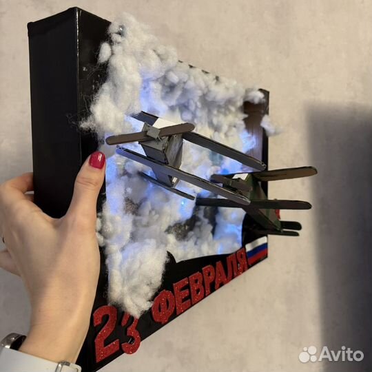 Поделка на 23 февраля самолеты в небе