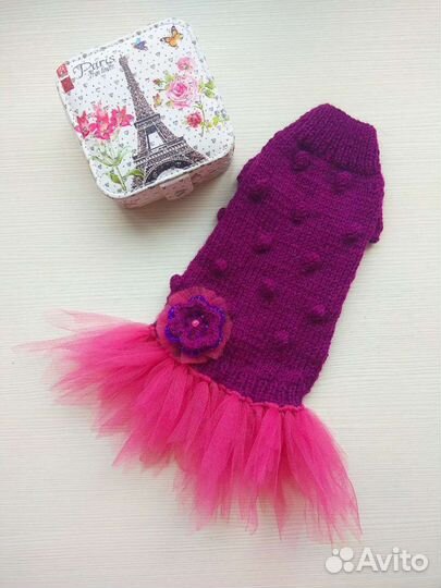 Вязанные вещи питомцам