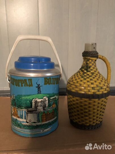 Баллоны, термос, кастрюли