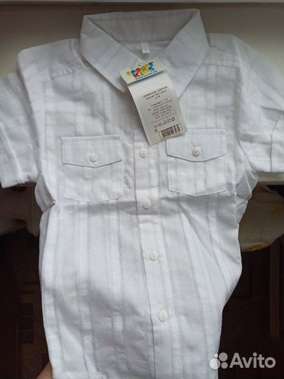 Рубашка детская р.110-116