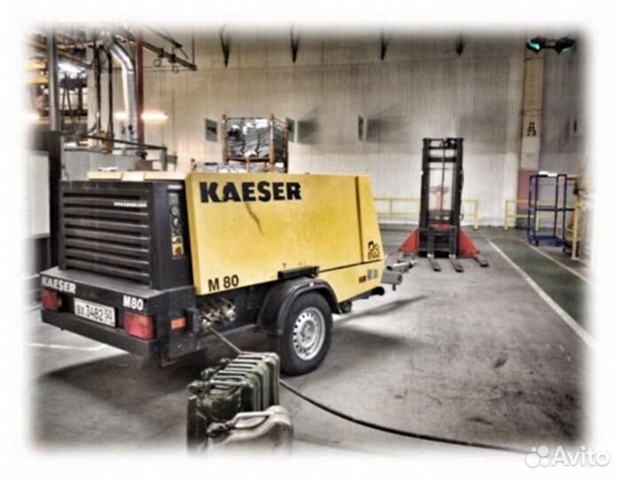 Аренда компрессора Kaeser M80 от 7 до 13 атм