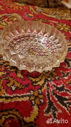 Пепельница хрустальная СССР