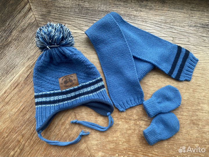 Детский шарф/варежки/шапка