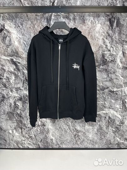 Zip худи stussy