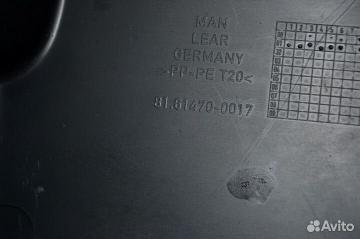 Салонная пластиковая крышка MAN TGA 18.460 (01.00)