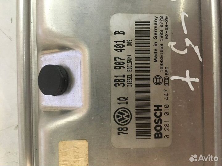 Эбу двс Volkswagen Passat 2.5 2002