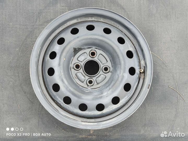 Штампованный диск R15 Оригинал Лифан Солано