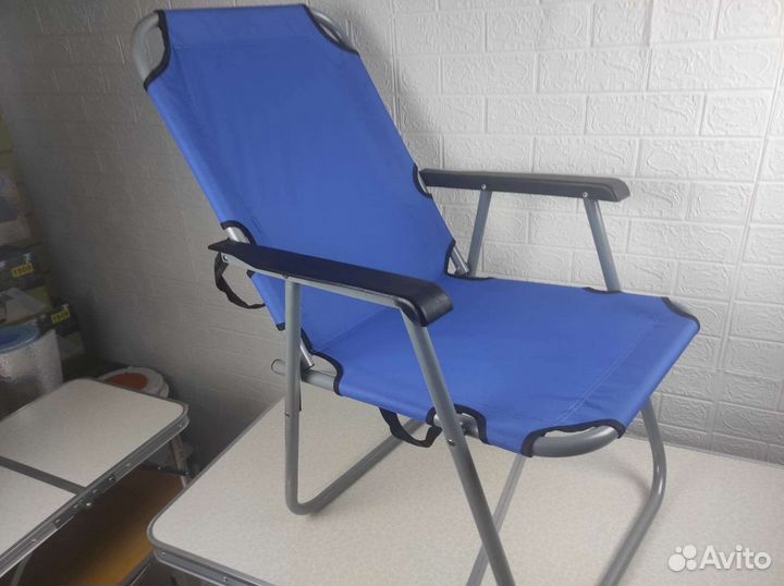 Кресло шезлонг складное