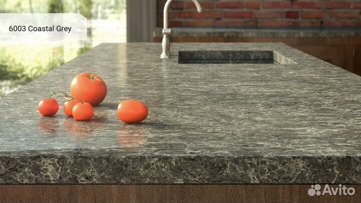 Столешница из искусственного камня (кварц, акрил)