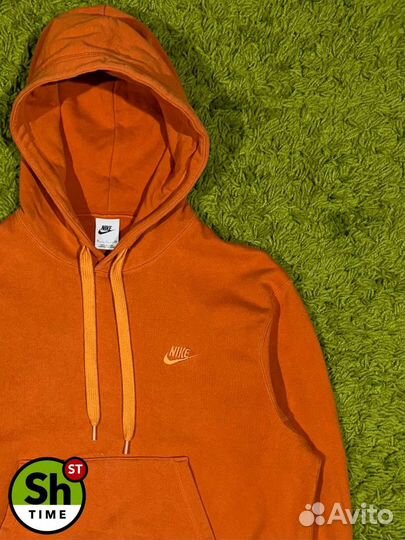 Худи Nike Orange Swoosh Essential Оригинал