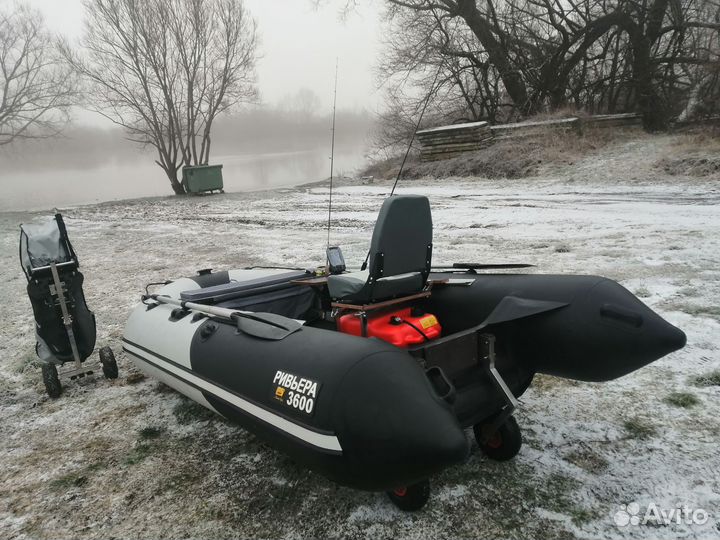 Надувная лодка пвх Ривьера компакт 3600 нднд