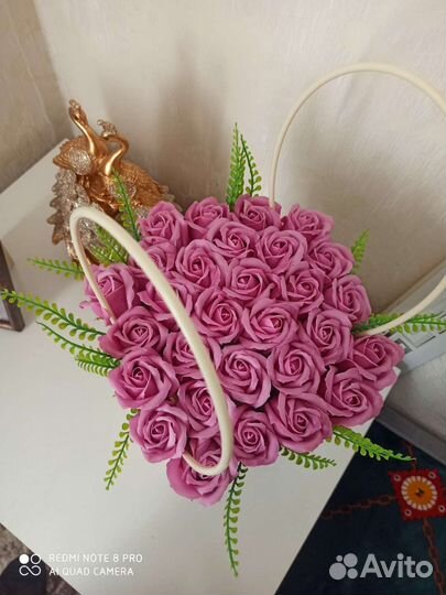 Мыльные розы букеты