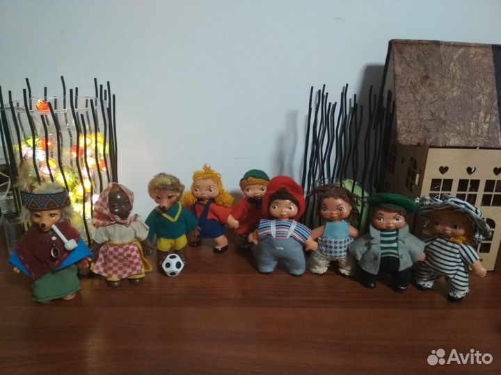 Куклы -ежики гдр