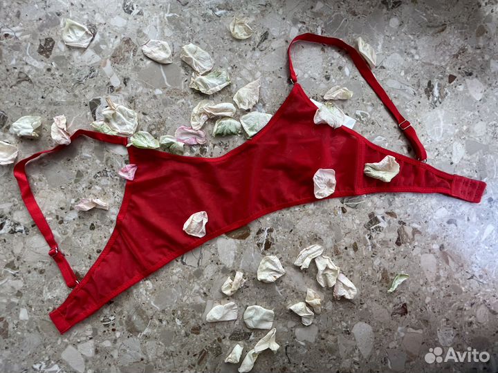 Комплект женского нижнего белья летнее прозрачное