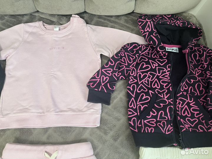 Вещи на девочку 80 86 пакетом