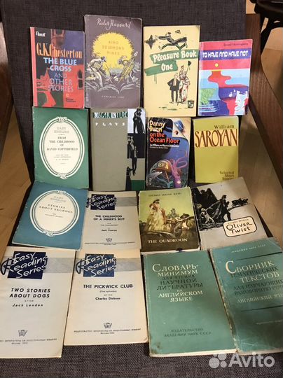 Книги на английском и французском языке