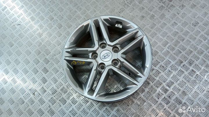 Диск колесный литой Hyundai 16 6.5Jx16 5/114.3 ET4