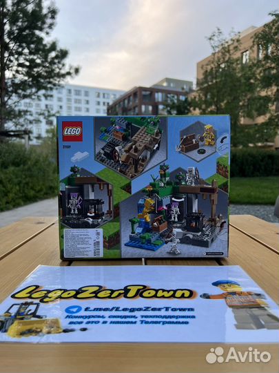 Lego Minecraft 21189 Новый Конструктор