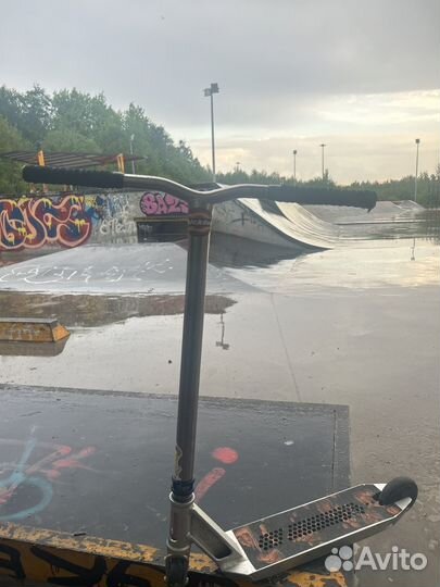 Титановый руль для трюкового самоката Drone Y