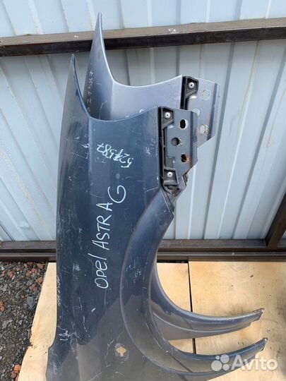 Крыло переднее правое Opel Astra G