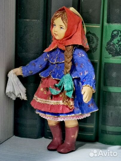 Ватные елочные игрушки