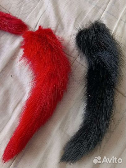Хвостики норки для рукоделия