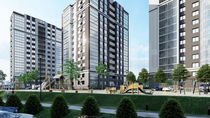 1-к. квартира, 41,7 м², 2/14 эт.