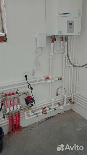 Монтаж систем отопления,водопровода,водоотведения