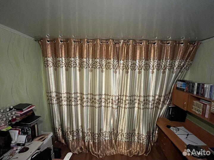 Комплект шторы, тюль и гардины