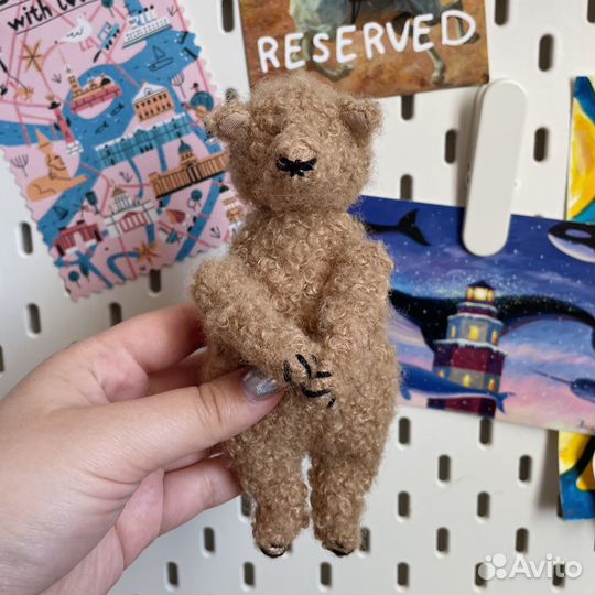 Винтажный мишка По ручная работа