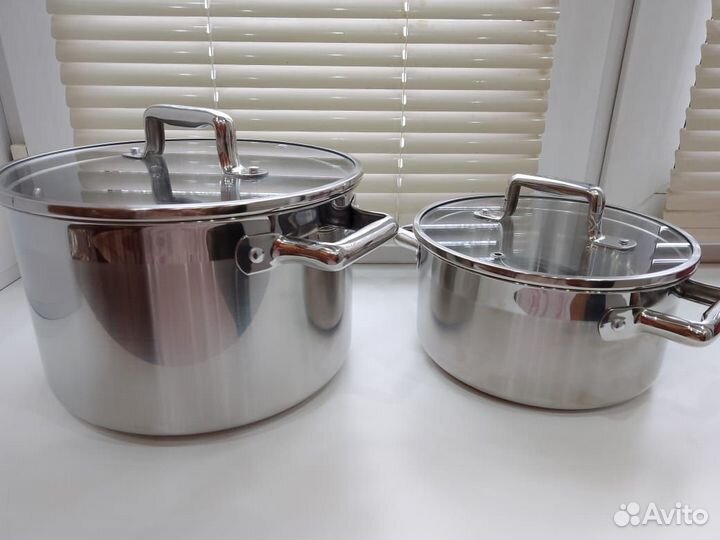 Набор посуды tefal новый