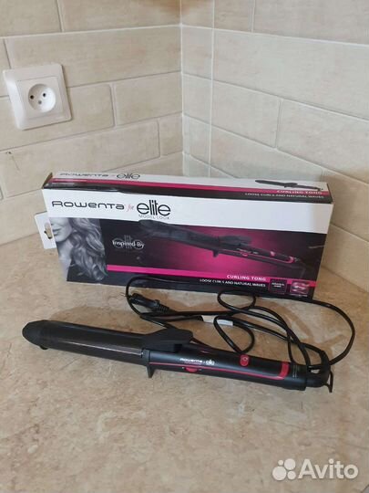 Плойка Rowenta CF 3232, black/pink