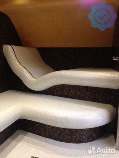 Чертеж лежака для хамама